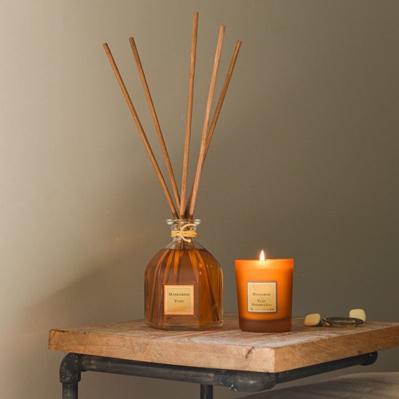 Bougie Parfumée Mandarine Lulucastagnette – Neuve, Senteur Fraîche Et Fruitée