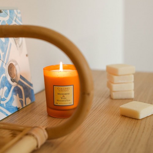 Duftkerze Mandarine und Yuzu