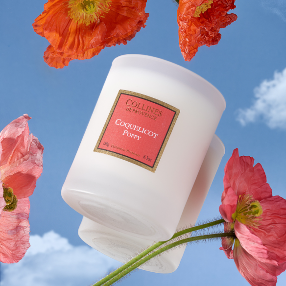 Bougie Parfumée Coquelicot