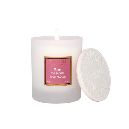 Bougie Parfumée Bois de Rose