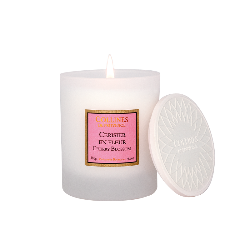 Bougie Parfumée Cerisier en Fleur