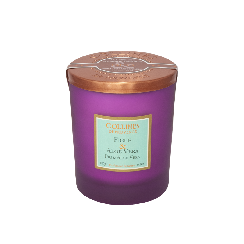 Fig & Aloe Vera Scented Candle