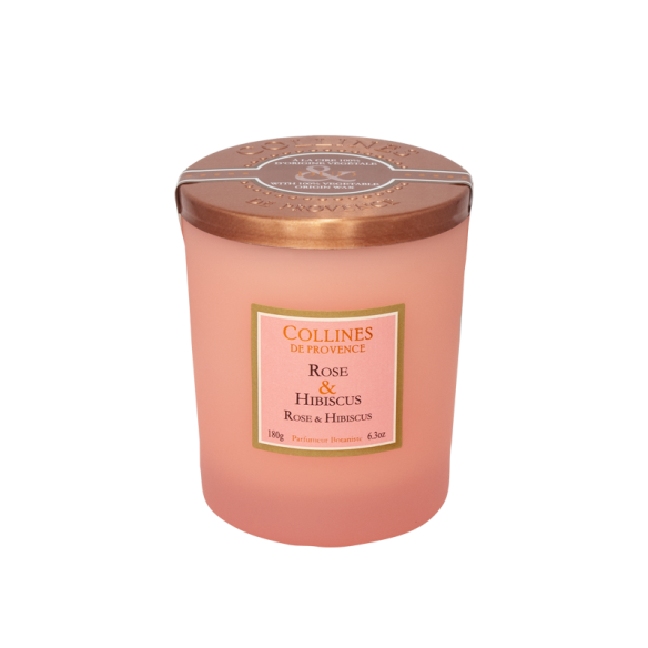 Bougie Parfumée Rose & Hibiscus