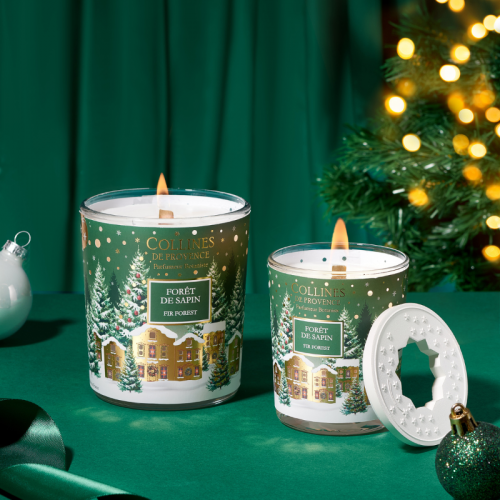 Weihnachtsduftkerze Tannenwald 360g