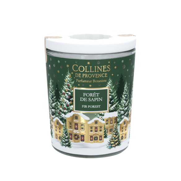 Bougie Parfumée Noël Forêt de Sapin 360g