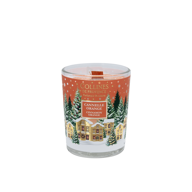 Christmas Cinnamon Orange Scented Candle 75g