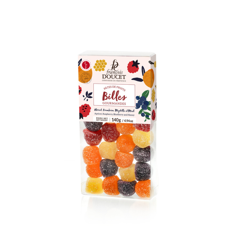 Cadeau Doucet Billes de Pâtes de Fruits