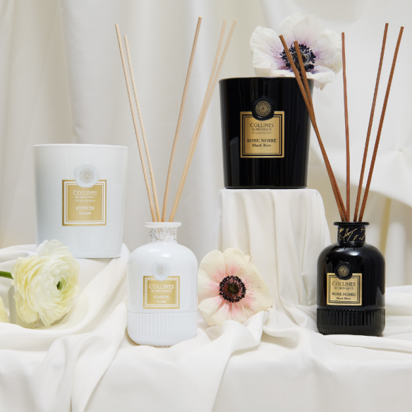 Bougie Parfumée Rose Noire