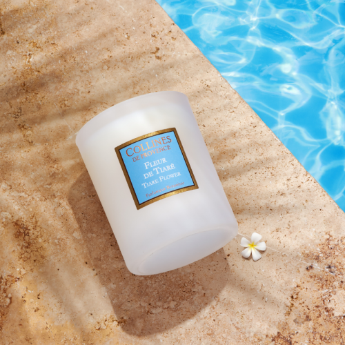Tiare Flower Scented Candle