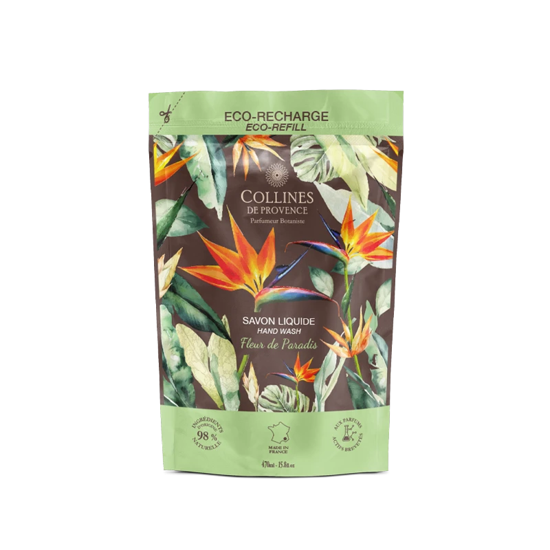 Eco-Recharge Savon Liquide Fleur de Paradis