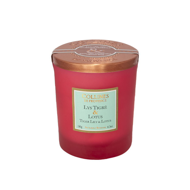 Tiger Lily & Lotus Scented Candle