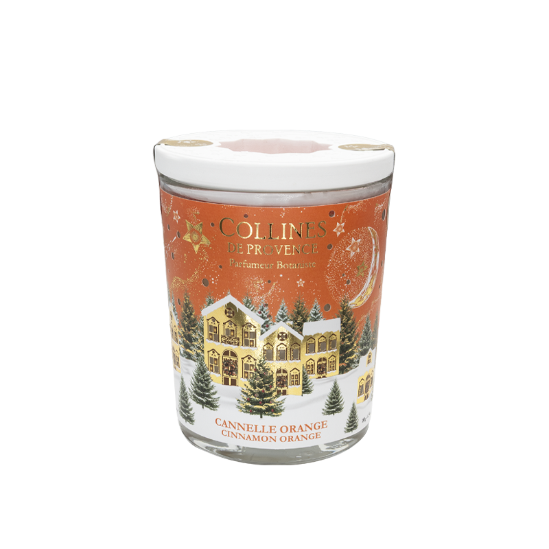 Bougie Parfumée Noël Cannelle Orange