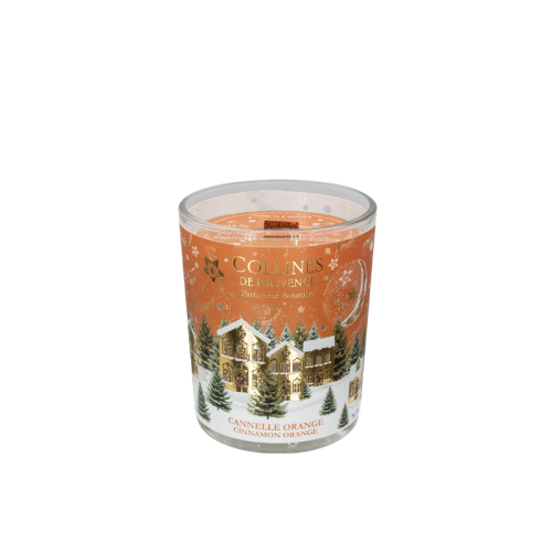 Bougie Parfum&eacute;e No&euml;l Cannelle Orange 75g