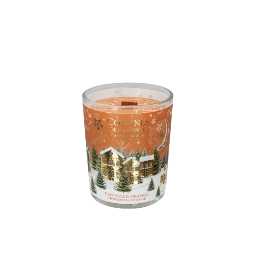 Bougie Parfumée Noël Cannelle Orange 75g