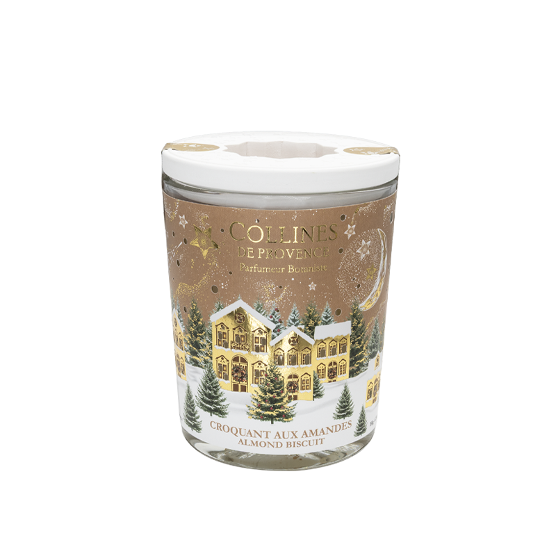 Bougie Parfumée Noël Croquant aux amandes