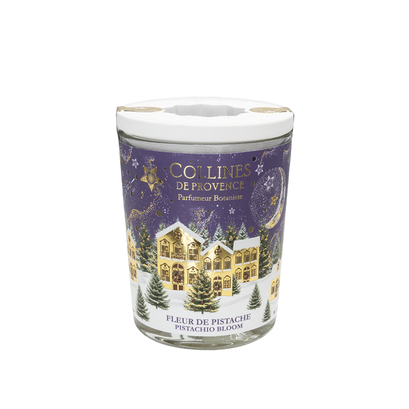 Bougie Parfumée Noël Fleur de Pistache