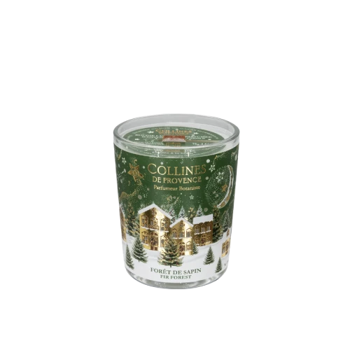 Bougie Parfumée Noël Forêt de Sapin 75g