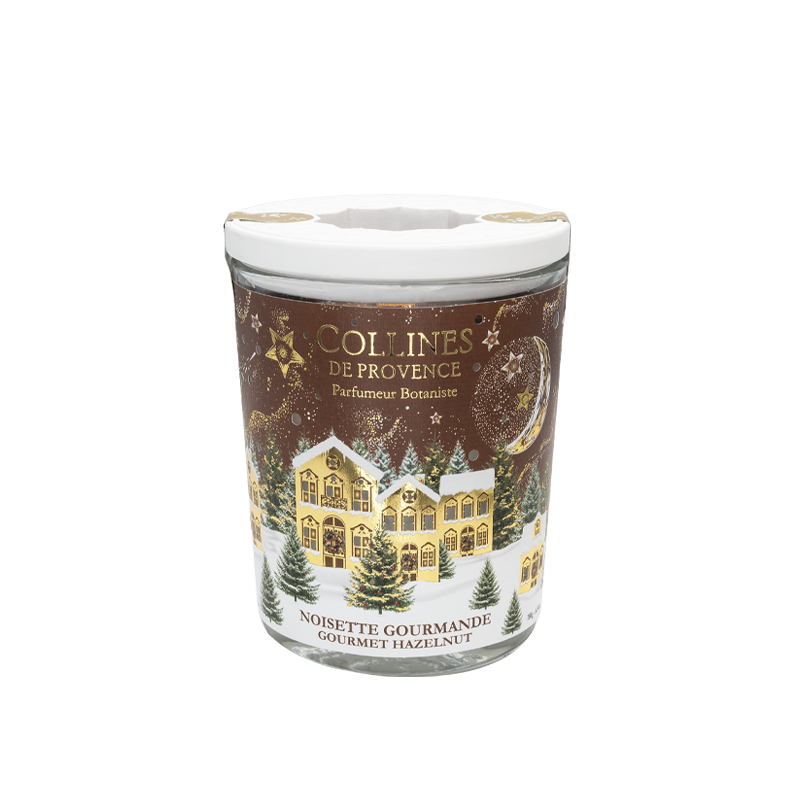 Scented Candle Christams Gourmet Hazelnut