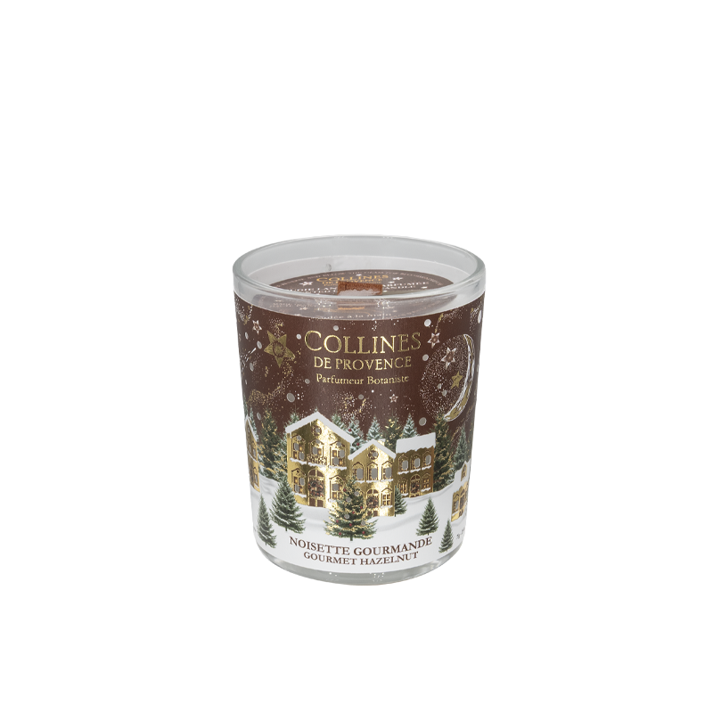 Bougie Parfumée Noël Noisette Gourmande 75g