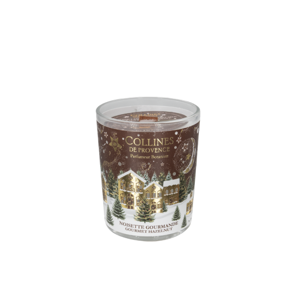 Bougie Parfumée Noël Noisette Gourmande 75g