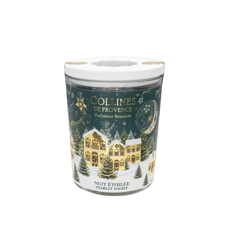 Bougie Parfumée Noël Nuit Étoilée