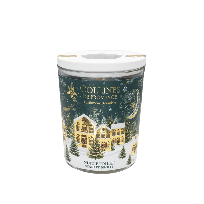 Scented Candle Christmas Starry Night