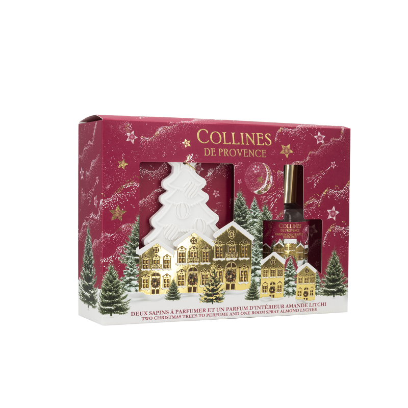 Coffret Cadeau Noël Amande Litchi Céramiques