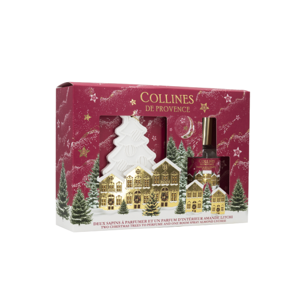 Coffret Cadeau Noël Amande Litchi Céramiques