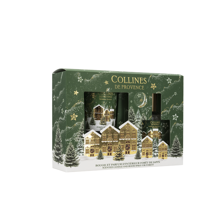 Gift Box Room Spray 50ml + Scented Candle 75g Fir Forest