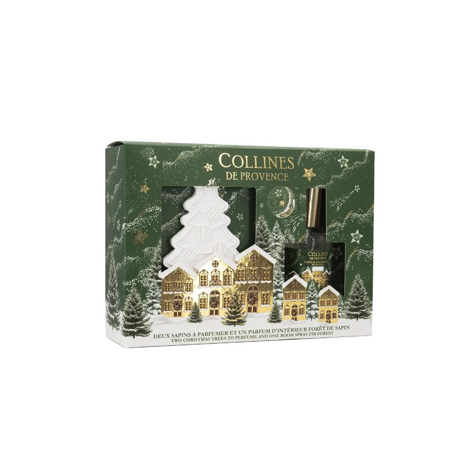 Coffret Cadeau Noël Forêt de Sapin Céramiques