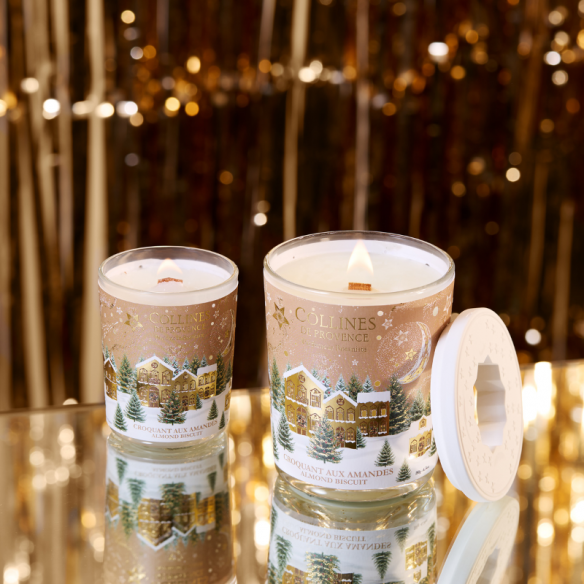 Scented Candle 75g Almond Biscuit