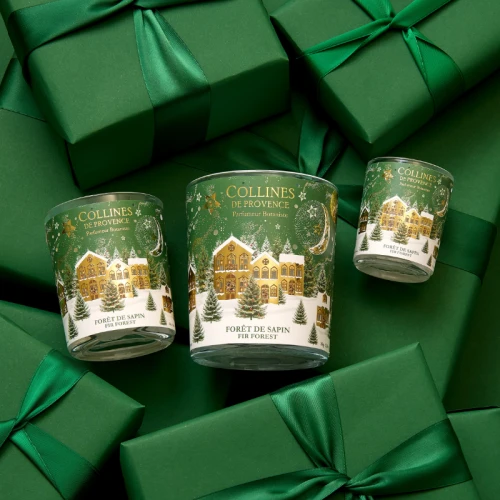 Bougie Parfumée Noël Forêt de Sapin 360g