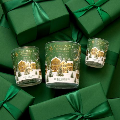 Bougie Parfumée Noël Forêt de Sapin 75g