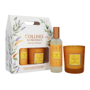 Candle 180g & Home Fragrance Gift Set - Mandarin & Yuzu