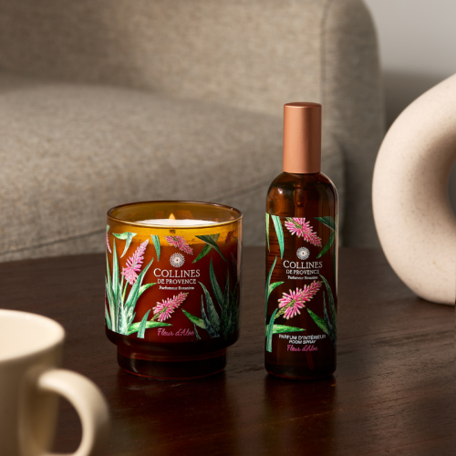 Bougie Parfumée Fleur d'Aloe 2