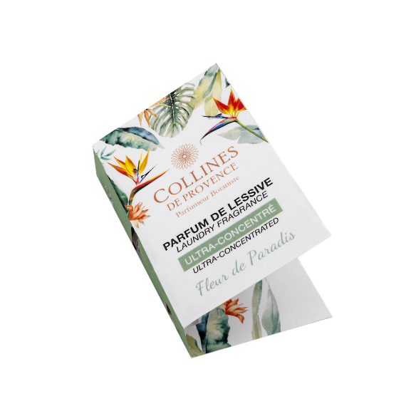 Laundry detergent fragrance sample