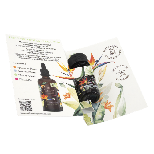 Echantillon parfum de lessive