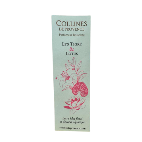 Scented bookmark Tiger Lily & Lotus