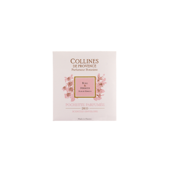 Pochette Parfumée Rose & Hibiscus