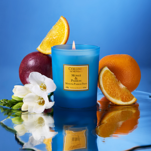 Monoï & Passion Fruit Scented Candle