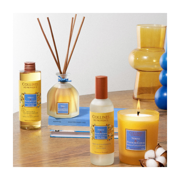 Neroli & Cotton Flower Scented Candle