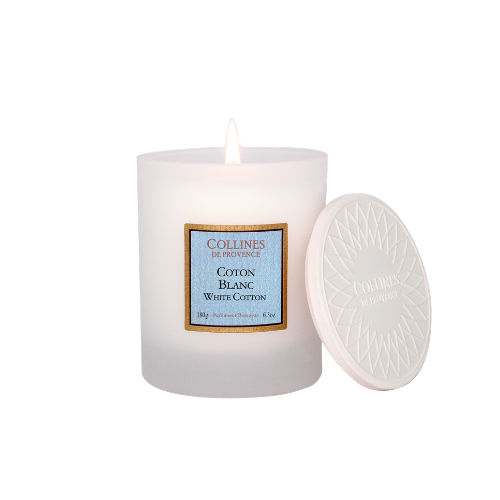 Bougie parfumée Coton Blanc