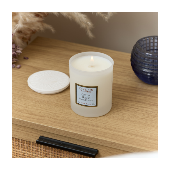 Scented Candle White Cotton