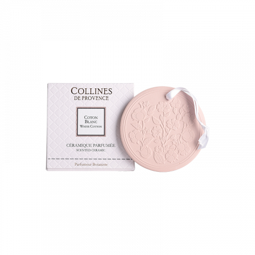 White Cotton Scented Ceramic