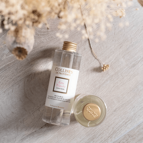 Recharge Bouquet Rose Blanche