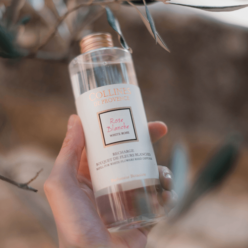 White Rose Reed Diffuser Refill