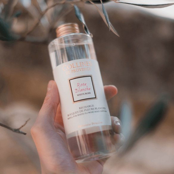 White Rose Reed Diffuser Refill