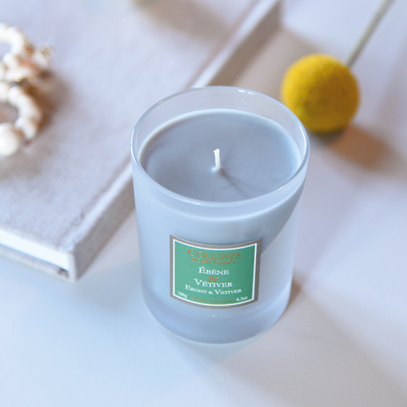 Bougie Parfumée Ebène & Vétiver