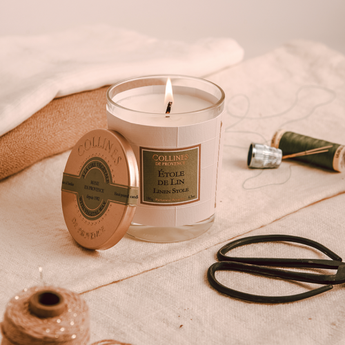 Linen Stole Scented Candle 2