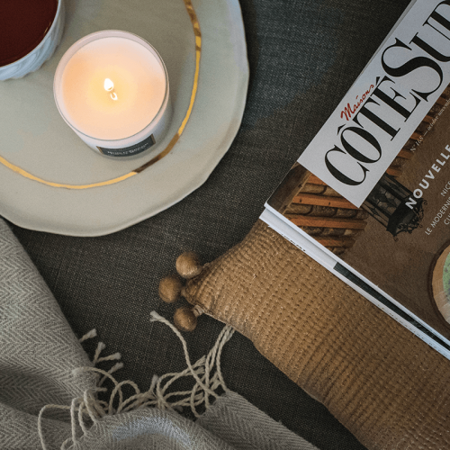 Ebony Wood Scented Candle